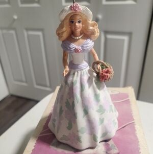 Vintage Barbie 1995 Springtime  Collectible Hallmark Keepsake Ornament